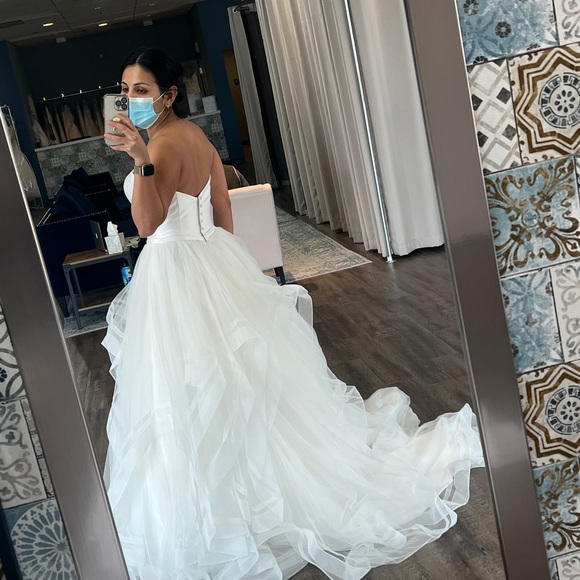 Never worn. One of a Kind dress from Bestow Bridal in Austin, Texas. - Picture 2 of 7